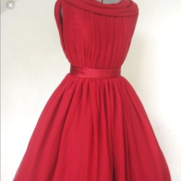 COPY - Custom tea length dress. - Picture 1 of 2